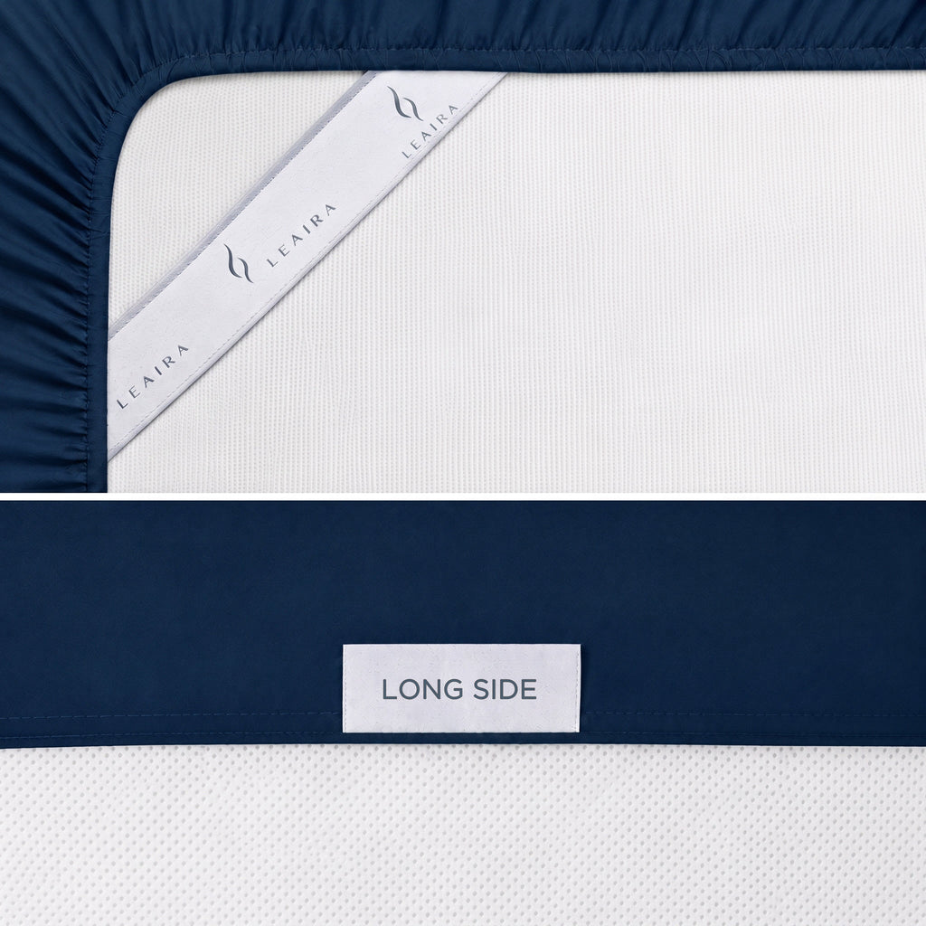 Evermore Midnight Tide Bamboo Bed Sheets