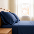 Evermore Midnight Tide Bamboo Bed Sheets