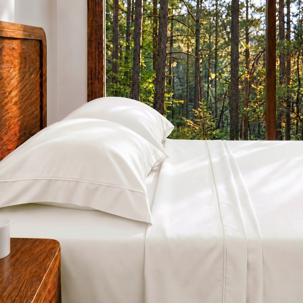 Evermore Morning Veil Bamboo Bed Sheets